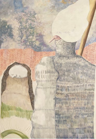 Painting, Sina Ghadaksaz, The Gaurd, 2025, 78899