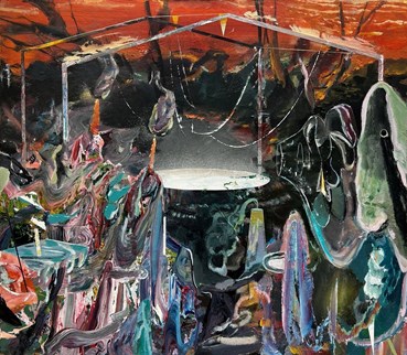 Painting, Mohammad Abbasi, The Home, 2023, 75833