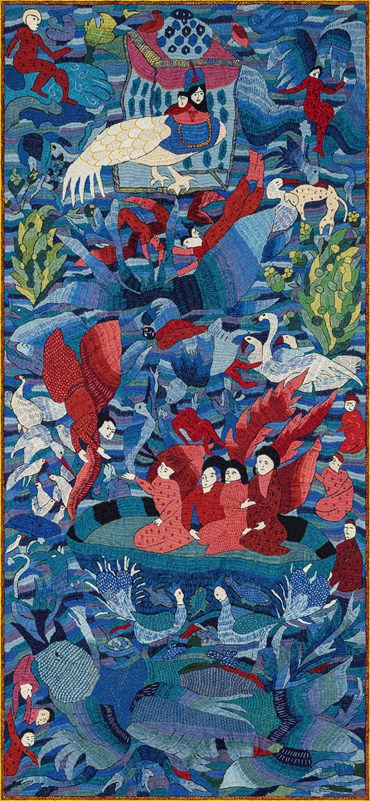 Others, Sara Soleimani Qashqai, Till You Are Unaware of Body and Soul How Can You Know the Beloved’s Heart (Inspired by Conference of the Birds), 2024, 77475