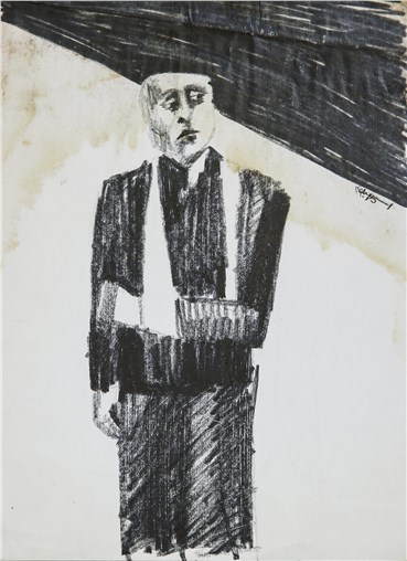 Drawing, Alireza Espahbod, Untitled, 1961, 22067
