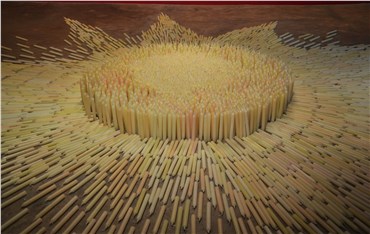 Installation, Amir Mobed, 14000 candles, 2012, 35679