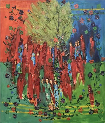 Painting, Ane Mohammad Tatari, Selfie Photo, 2020, 25796