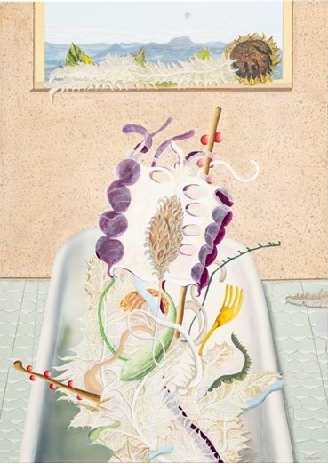 Painting, Hadi Alijani, The Mutilated Gaze, 2024, 75616