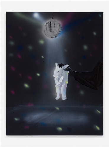 Painting, Tala Madani, Disco Bunny , 2018, 19861