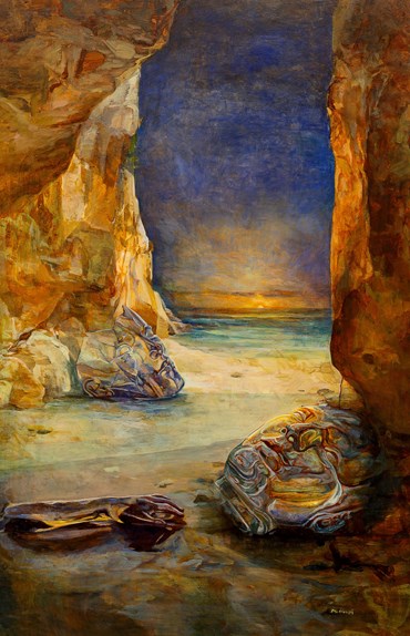 Painting, Mahsa Nouri, Sun, 2025, 81248