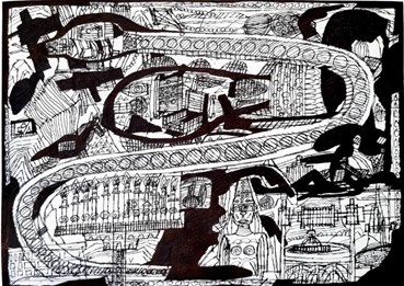 Painting, Kiyavash Danesh, Untitled, 2024, 77987