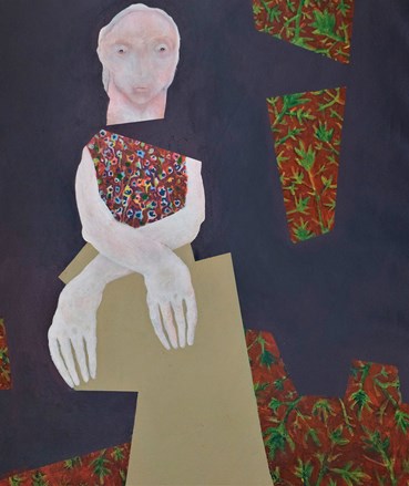 Painting, Mahsa Karimi, The Young Amputee Girl, 2020, 47861