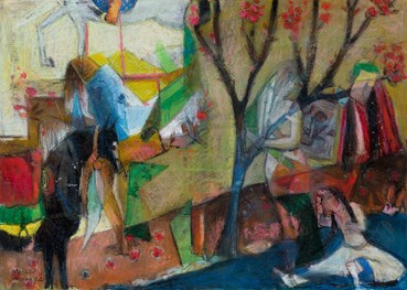 , Alireza Jahromi, Shirin Bathing in a Pond, , 74701