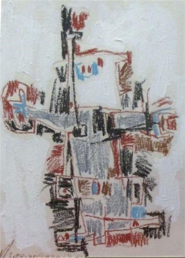 Works on paper, Massoud Arabshahi, Untitled, 1983, 17446