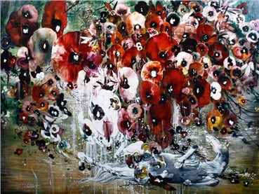 Painting, Omid Hallaj, Untitled, , 27137