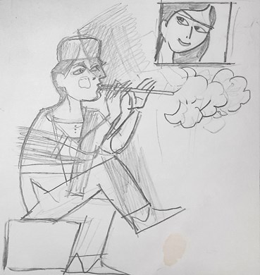 Drawing, Parviz Kalantari, Untitled, , 74321