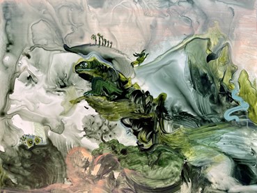 Painting, Saba Farhoudnia, False Hope, 2023, 73103