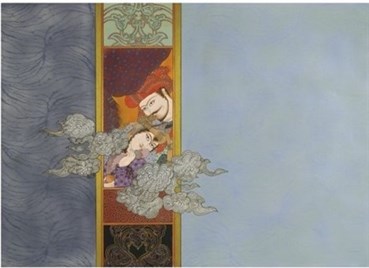 Painting, Farah Ossouli, Love, 1991, 5270