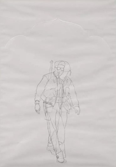 Painting, Ala Ebtekar, The absent arrival 3, 2006, 80809