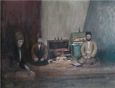 Painting, Ghasem Hajizadeh, Untitled, 1990, 6094