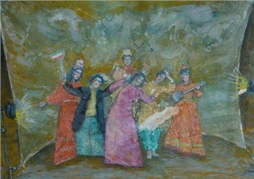 Painting, Ghasem Hajizadeh, Untitled, 1994, 6105