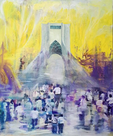 Painting, Mohsen Mahmoodizadeh, Azadi Square, , 52908
