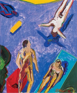 Painting, Ali Nassir, Untitled, 1989, 53454