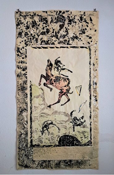 Works on paper, Shahryar Hatami, Third Leg 1 , 2024, 74743