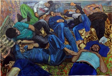 Painting, Esmaeil Ghanbari, Untitled, 2016, 38653