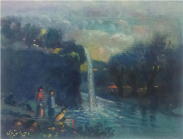 Painting, Ahmad Esfandiari, Untitled, 1996, 12302