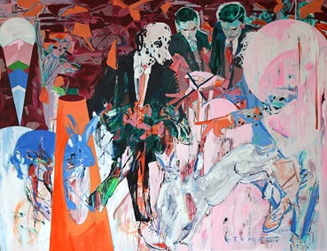 Painting, Elham Etemadi, Fin de l'histoire, 2021, 71426