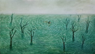 Parsa Hosseinpour, Saw the Depth of Water, 2021, 0