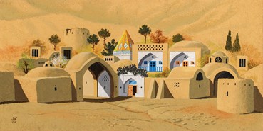 Painting, Parviz Kalantari, Untitled, 1994, 79001