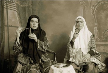 , Shadi Ghadirian, Qajar, 1998, 399