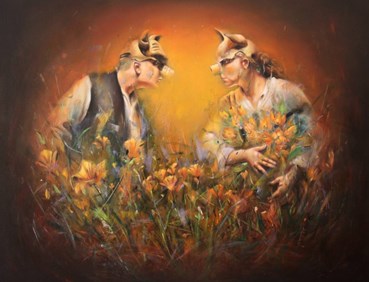 Painting, Nafiseh Emran, Untitled, 2018, 76627