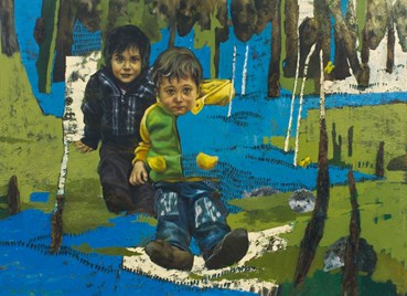 Painting, Shokoufeh Karimi, Hedgehog, 2012, 58090