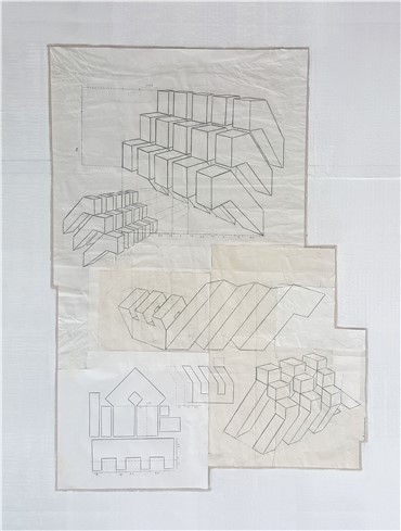 Works on paper, Najmeh Pashaee, Untitled, , 19563