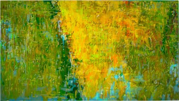 Painting, Shahram Karimi, Yellow Comfort, 2020, 26299