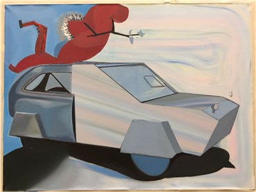 Painting, Taha Heydari, The Concept Car, 2019, 27505