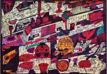 Painting, Kiyavash Danesh, Untitled, 2024, 78035