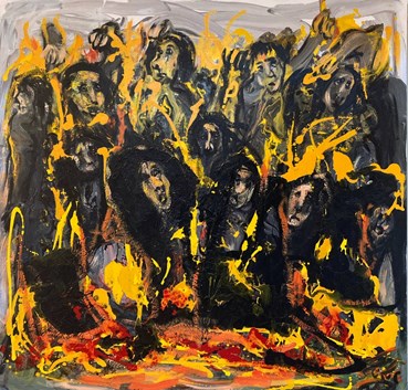 Painting, Mohammad Fassounaki, Untitled, , 68760