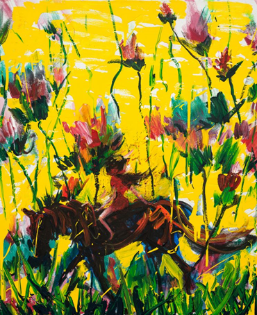 , Jia Wei, Ruhua on Horse, Homeward Journey, 2024, 75452