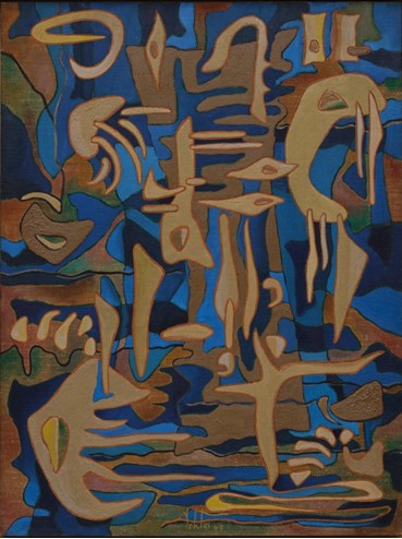 Painting, Manoucher Yektai, Untitled, 1948, 80970
