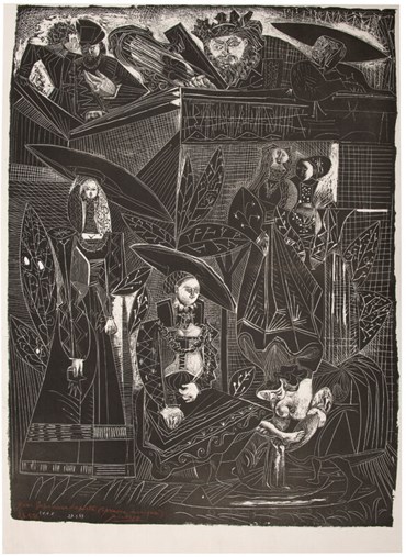 , Pablo Picasso, David et Bethsabée (d’après Cranach), 1949, 78201