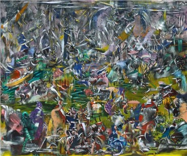 Painting, Ali Banisadr, Creation, 2012, 7532
