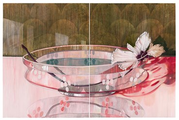 Niloofar Rahnama, White Lotus, 2025, 15126