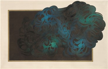 Calligraphy, Reza Mafi, Untitled, 1978, 16818