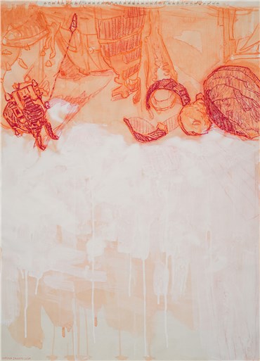 Painting, Sourena Zamani, Study for Modern Myth No.2, 2020, 37666