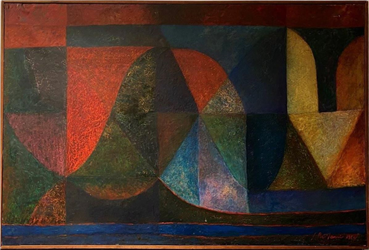 Painting, Cyrus Rezvani (Serge), Composition, 1952, 36646