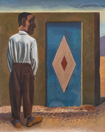 Painting, Morteza Khakshoor, The Bougie Man, 2025, 79678