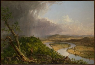 Painting, Thomas Cole, View from Mount Holyoke, Northampton, 1836, 22499