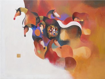 Painting, Mohammadali Taraghijah, Untitled, 2005, 7881