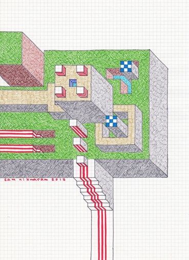 , Sam Nikmaram, Untitled, 2014, 76074