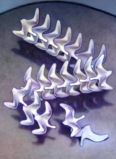 Painting, Mirmohamad Fatahi, Nineteen / River, 2023, 76743