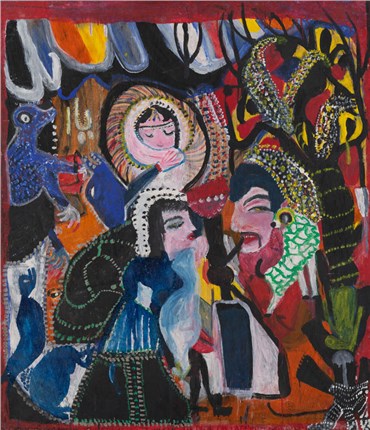 Painting, Mokarameh Ghanbari (Naneh Mokarameh), Untitled, 1990, 22899